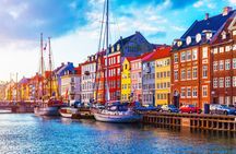 Copenhagen Canal Boat Cruise and City, Nyhavn Walking Tour