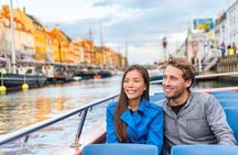 Copenhagen Canal Boat Cruise and City, Nyhavn Walking Tour