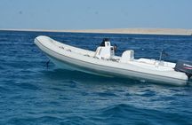 Snorkeling & banana & sofa boat in hurghada 