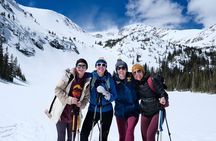 Snowshoeing in Rocky Mountains