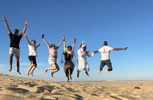 From Siwa: Sunrise Desert Safari tour by 4X4 with Sand boarding