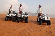 4 Quad Bikes Tour with pick up & drop off Included 4 persons