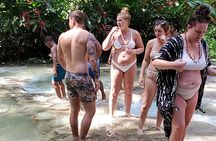Dunn's River Falls and Martha Brea Bamboo rafting with admissions