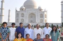 Agra Full-day Local Tour with Taj Mahal, Agra Fort and Mehtab Bagh
