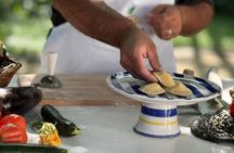 Cook and Eat in a Citrus Grove in Sorrento 