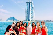 2 Hours Dubai Marina 50ft Private Luxury Yacht Sightseeing Tour