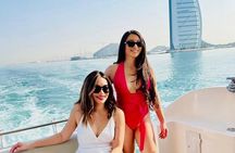 2 Hours Dubai Marina 50ft Private Luxury Yacht Sightseeing Tour