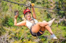 Puerto Vallarta Best Zipline Canopy + Tequila and Speed Boat Ride