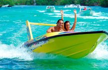 SpeedBoat Jungle Tour + Snorkel Experience in Cancun