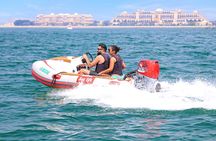 Self Drive boat tour Dubai : JBR, Atlantis and Burj Al Arab