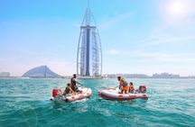 Self Drive boat tour Dubai : JBR, Atlantis and Burj Al Arab