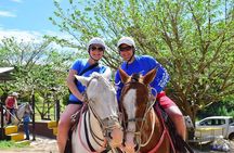 Family Adventure: Zipline, Waterslide & Soak in Hot Springs