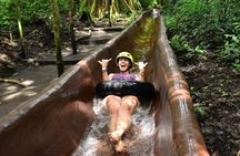 Family Adventure: Zipline, Waterslide & Soak in Hot Springs