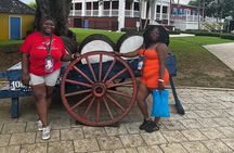 Electric Bus tour of Nassau with sampling of local food & drinks
