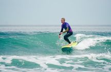 Surf Lesson in Widemouth Bay in Bude Cornwall