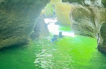 Cave Adventure: Canyon and Hidden Waterfall in Charco Azul