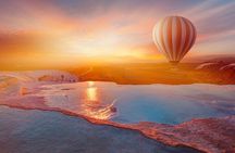 Pamukkale Hot Air Balloon Ride Certificate and 2 Meals in Antalya