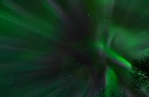 Northern lights and Aurora Photgraphy with Warm Geodesic Dome 