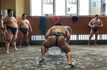 Tokyo: Visit Sumo Morning Practice with English Guide