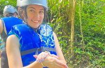 Cave Adventure: Canyon and Hidden Waterfall in Charco Azul