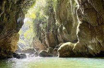 Cave Adventure: Canyon and Hidden Waterfall in Charco Azul