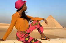 Private Giza Pyramids, GEM Museum, camel ride and lunch 