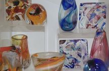 Glass blowing in Prague