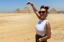Tour to great pyramids of Giza, Sphinx & shopping tour with lunch