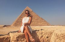 Tour to great pyramids of Giza, Sphinx & shopping tour with lunch