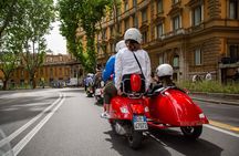 Evening Vespa Sidecar Tour in Rome with Gourmet Pizza Tasting