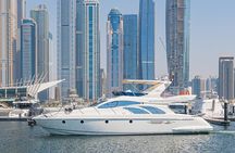 3hr Yacht- Palm Jumeirah with FREE Snacks and 30 Min Seabob