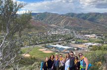 Hiking and Yoga On Top Of A Mountain in Park City Utah