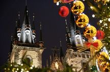 Prague Christmas Tour in Wenceslas Square, Old Town and more