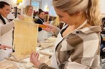 Pasta Cooking Class with Pesto Sauce Making in Rome City Center