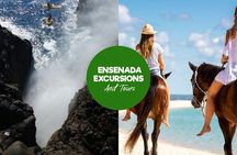 Private Horseback Beach and La Bufadora Shore Excursion