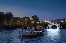 Amsterdam: Luxury Light Festival Cruise Unlimited Drinks Included