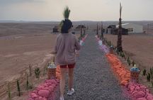 Agafay Desert dinner and camel ride with sunset