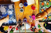Private Paper Marbling Turkish Art Ebru Class At Locals Home