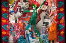 1 HR - Holiday Window Display Tour in a Vintage Car! 