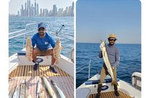 Dubai Deep Sea Fishing 4 hours + BBQ of Catch