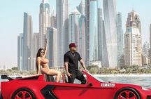 4 Pax Jet Car Ride in Dubai with Private Transfers