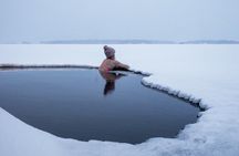 Private Wooden Heated Sauna and Ice Swimming