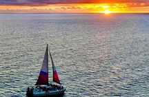 Sunset Sail on a Small Charming Hawaiian Catamaran Maalaea Harbor