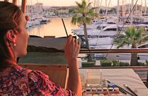 Private Experience Painting and Gastronomy in Denia Sea Sunset