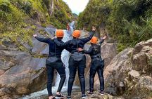 Canyoning in Chamana: 35 Meter Waterfall!