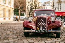 Guided tour of Paris in Citroën Traction Avant or DS 21