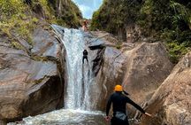 Canyoning in Chamana: 35 Meter Waterfall!