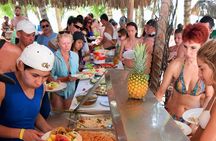Saône Island from Punta Cana Catamaran, Natural Pool and Lunch