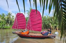 Ben Tre Mekong Zig Zag: Scooter, Sailboat, and Food (Full day)