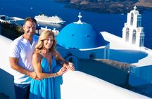 Santorini 2h Private Photoshoot with a prof. photographer &transp